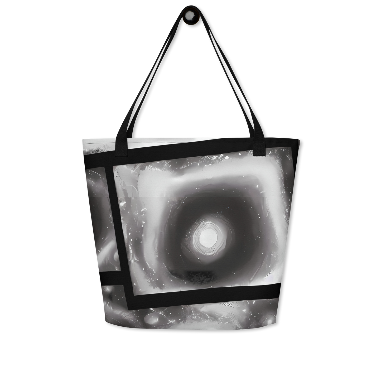 Large Tote Bag w/ Pocket - Arbus Whorls