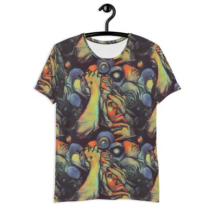 Men's Athletic T-Shirt - Cosmic Scream