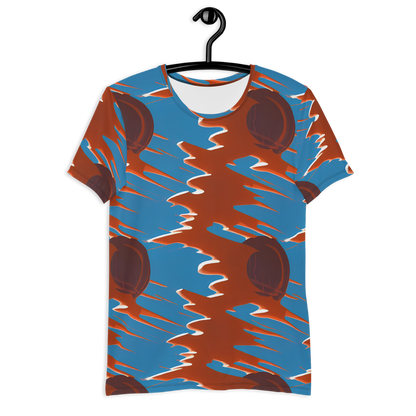 Men's Athletic T-Shirt - Desert Vortex