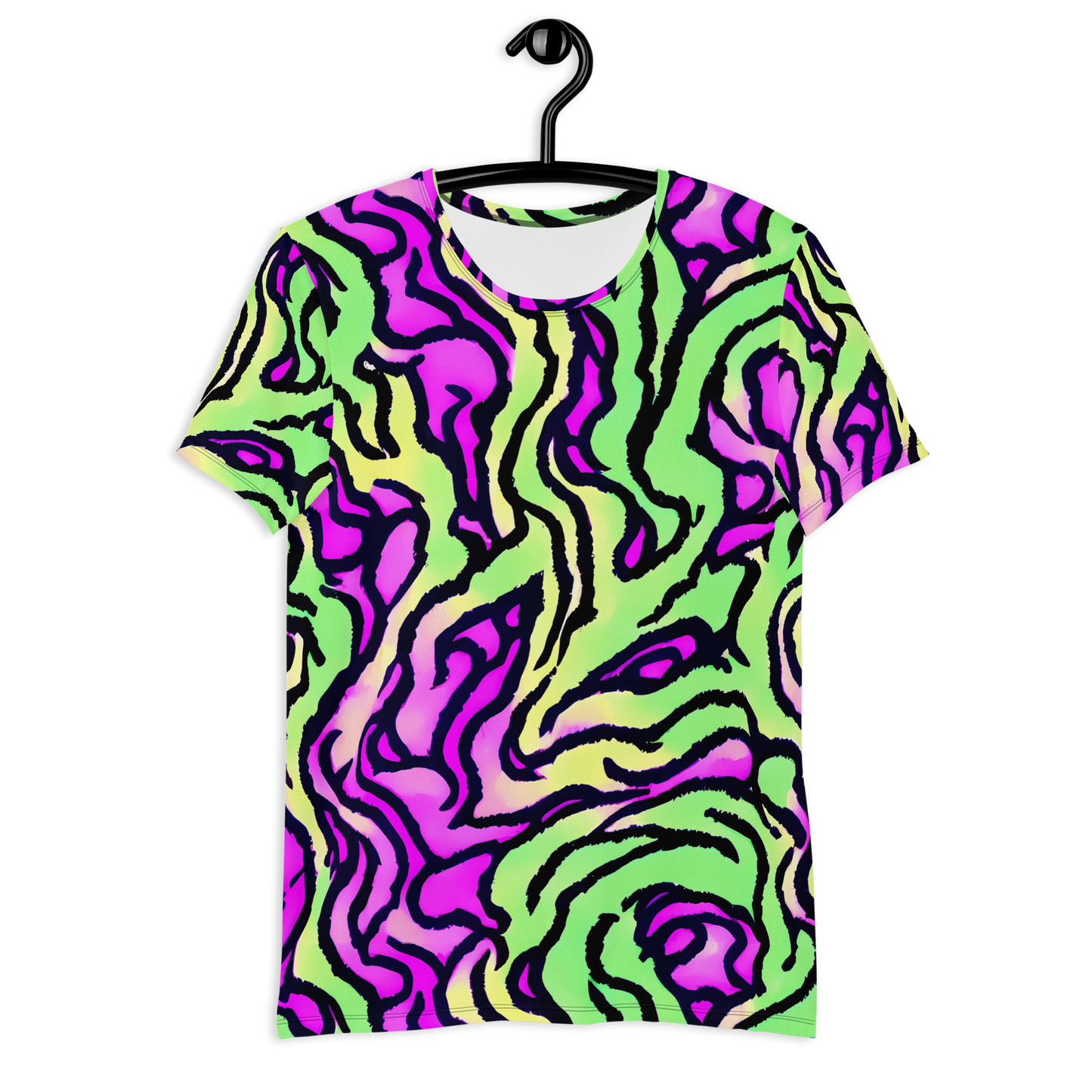 Men's Athletic T-Shirt - Mintchine Maze