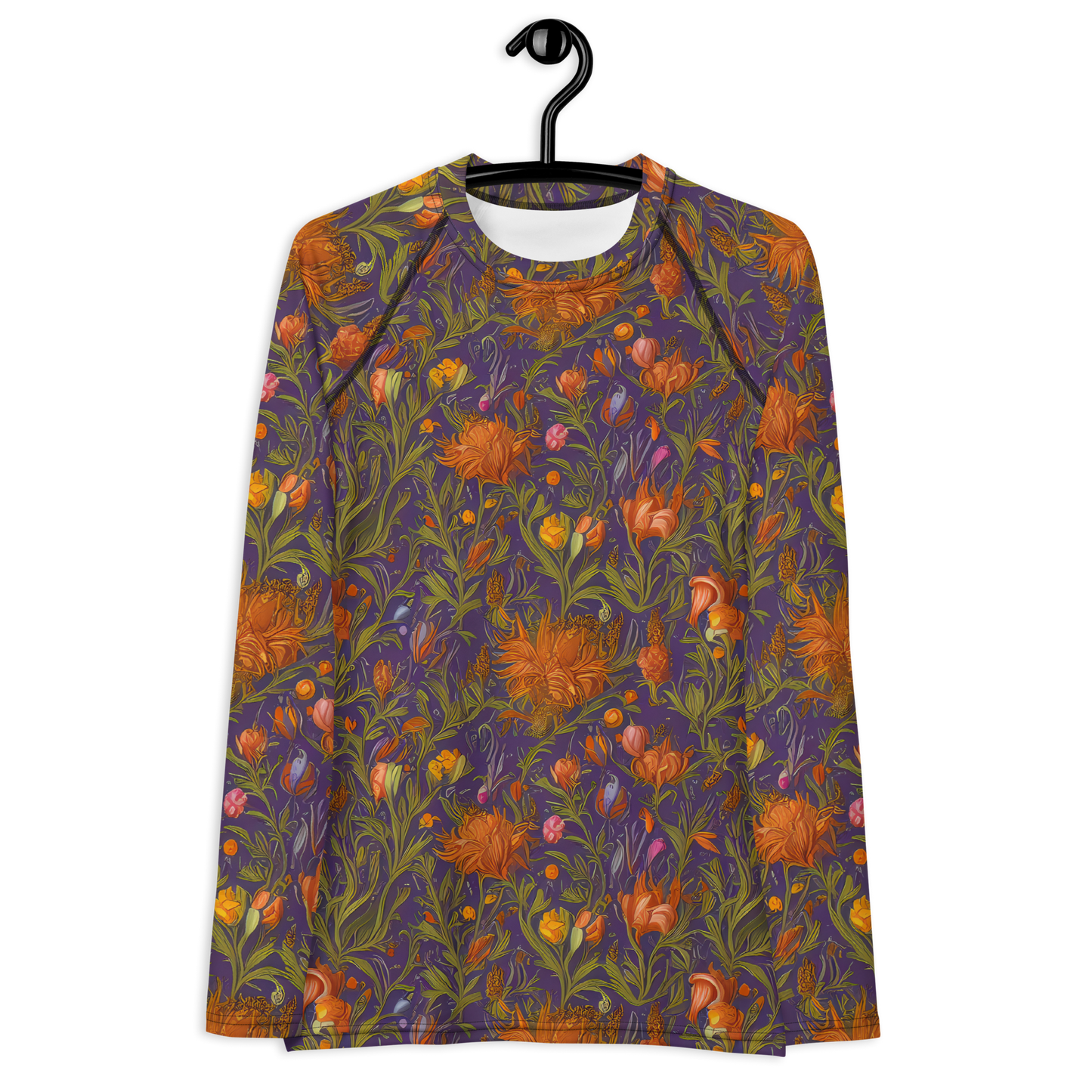 Women's Rash Guard - Botanical Nebula