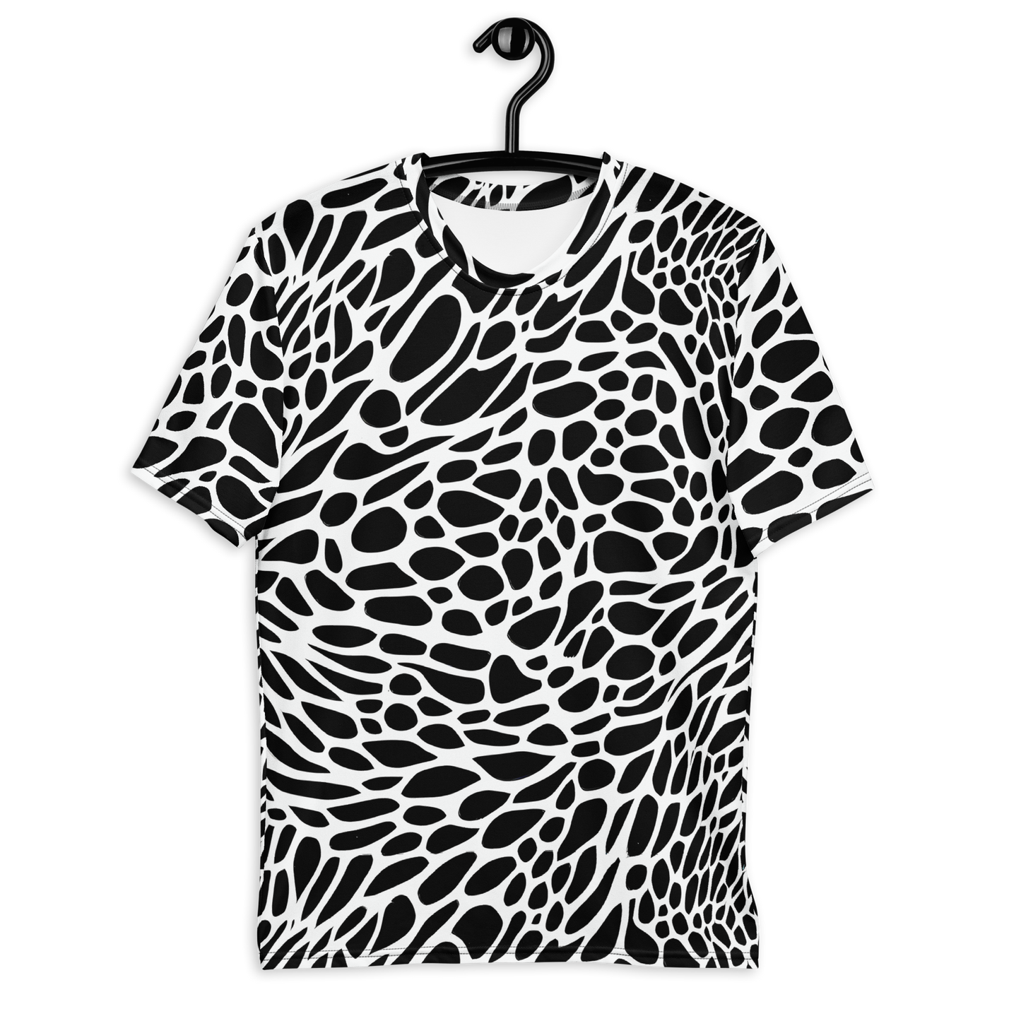 Men's Crew Neck T-Shirt - Monochrome Mystique