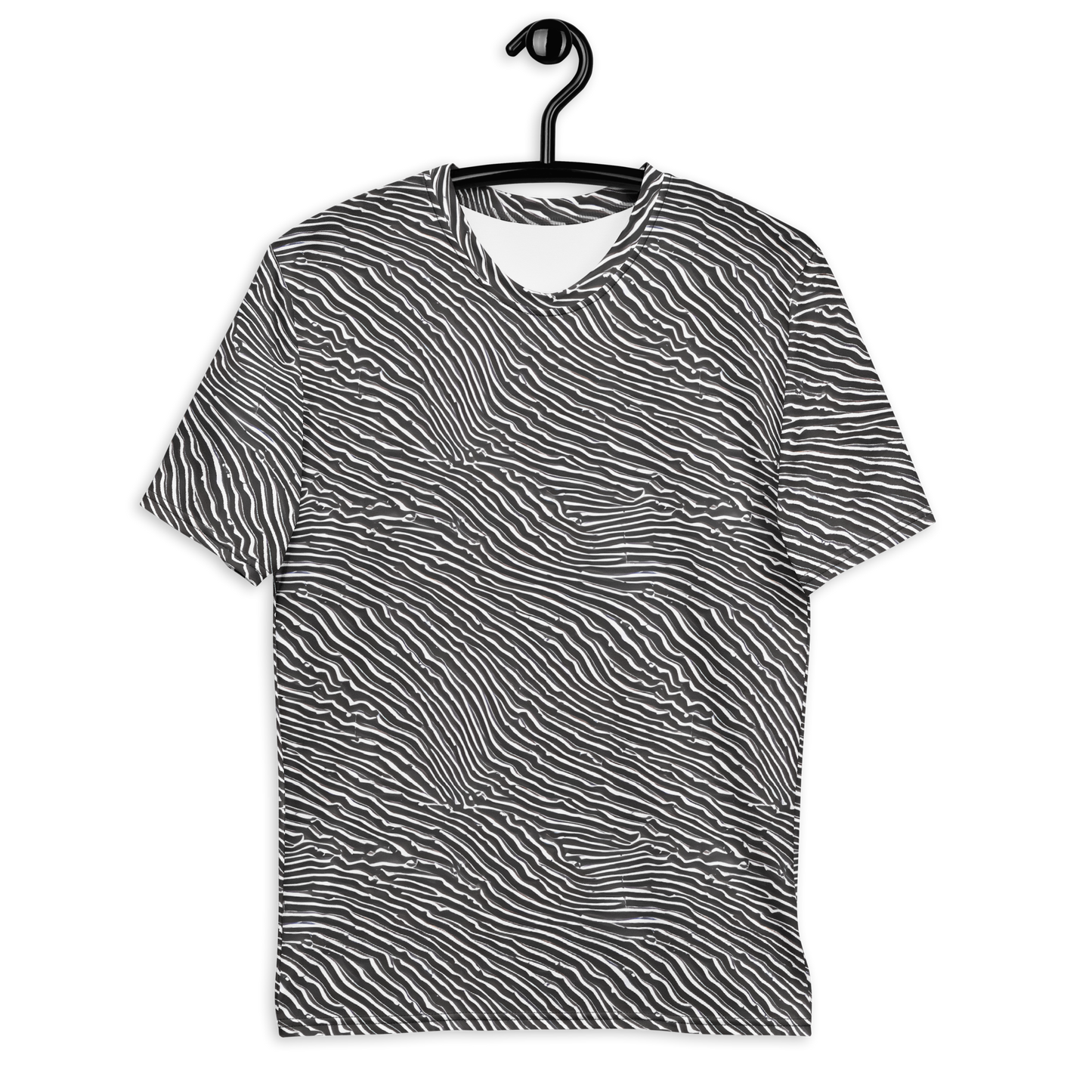 Men's Crew Neck T-Shirt - Hypnotic Waves