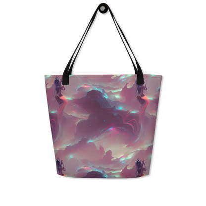 Large Tote Bag w/ Pocket - Astral Illusions