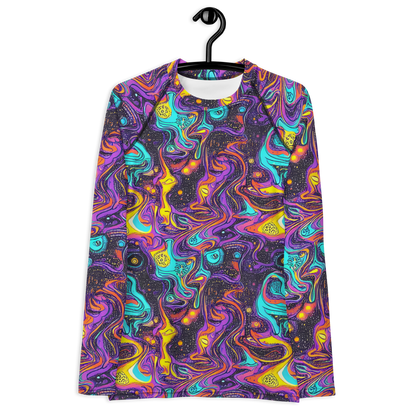 Women's Rash Guard - Hutty Nebula