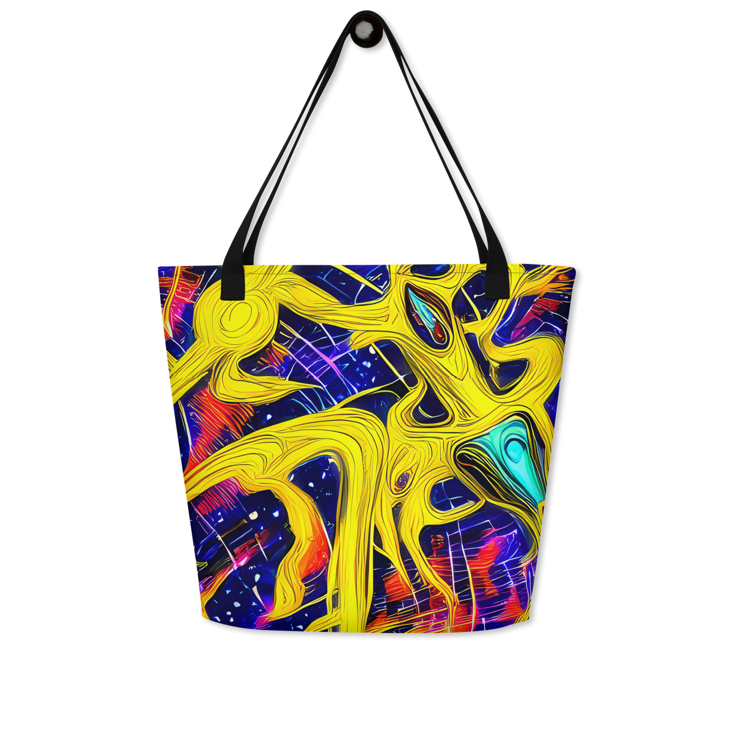 Large Tote Bag w/ Pocket - Galli's Fusion