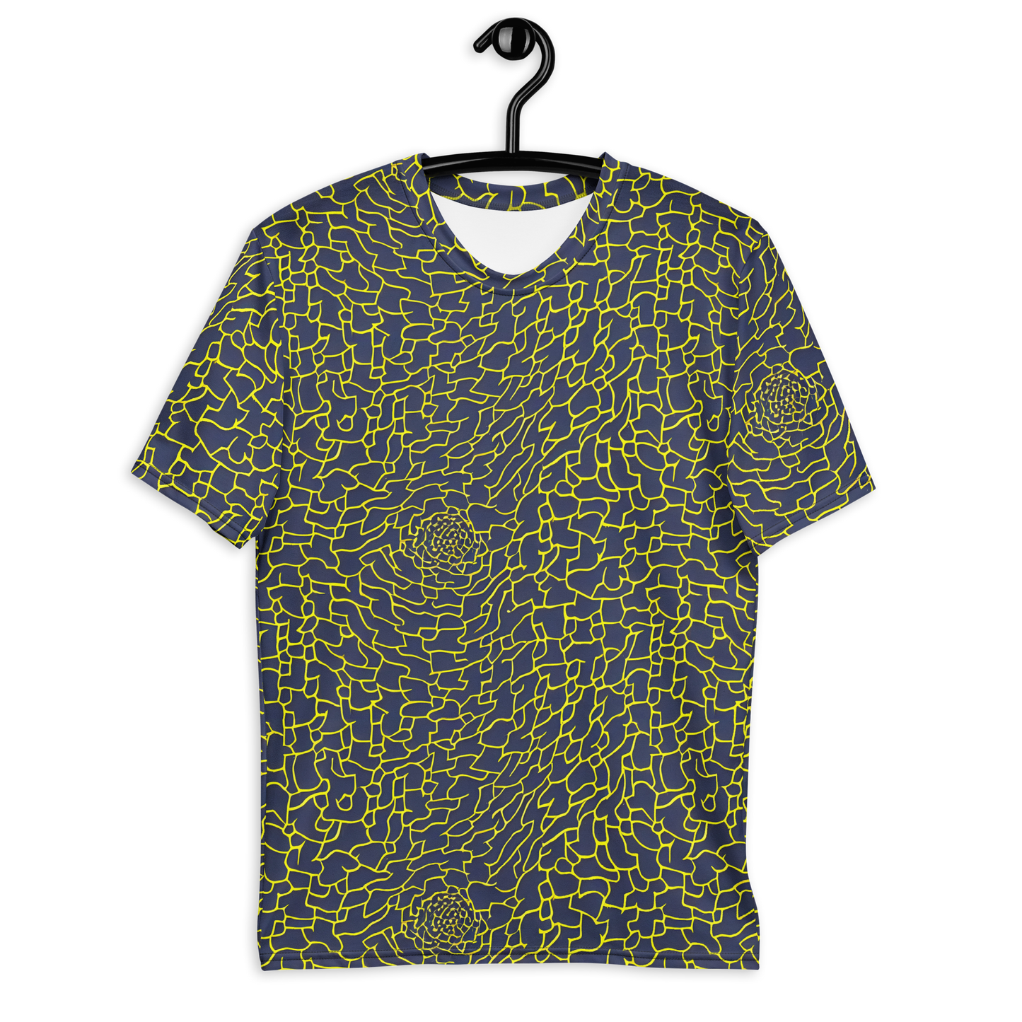 Men's Crew Neck T-Shirt - Nightshade Maze