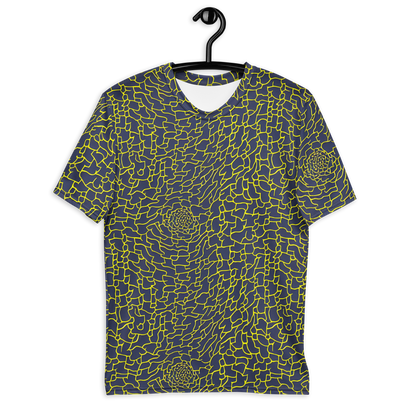 Men's Crew Neck T-Shirt - Nightshade Maze