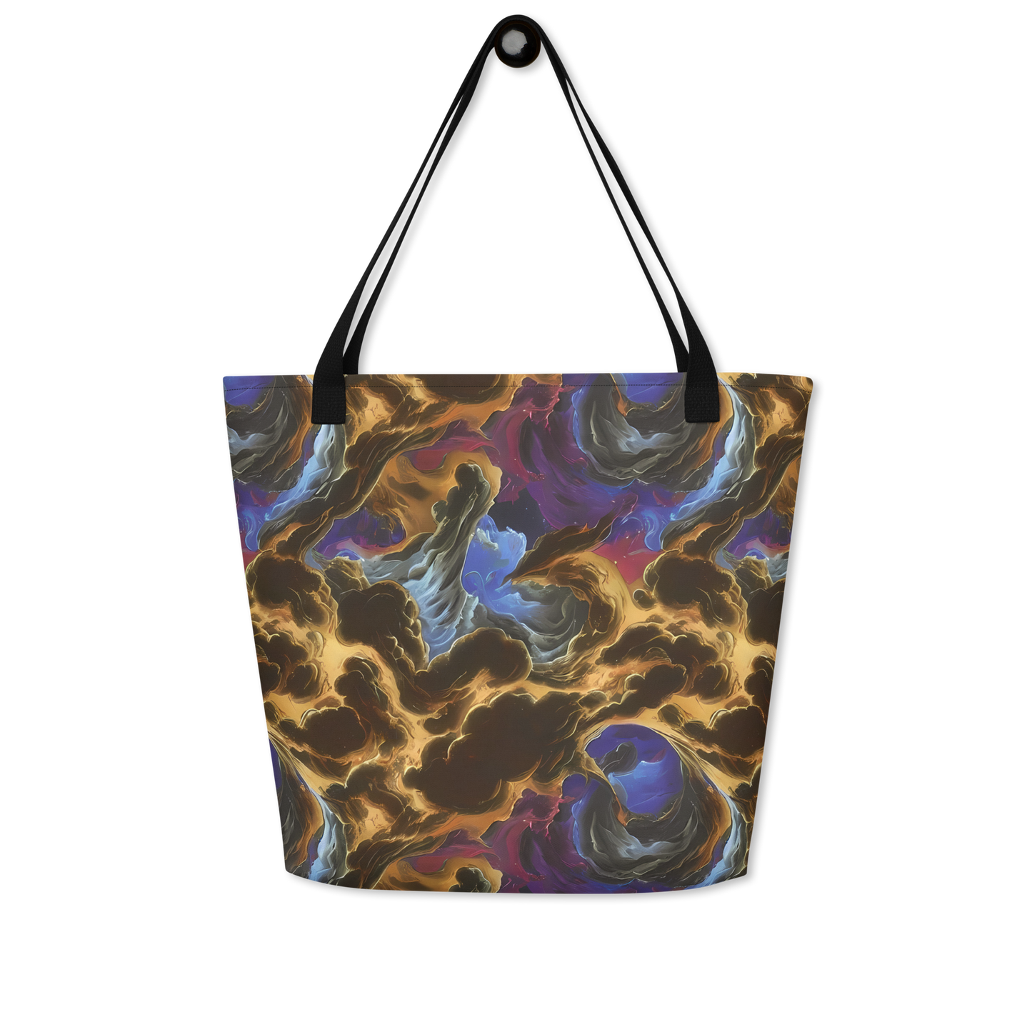 Large Tote Bag w/ Pocket - Vortex Virtue