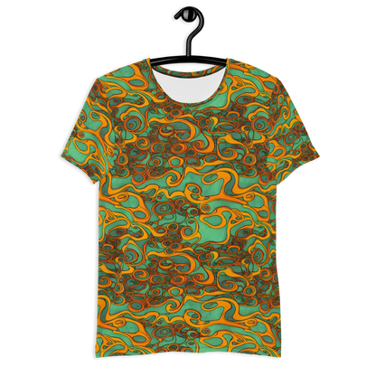 Men's Athletic T-Shirt - Nebula Nodes