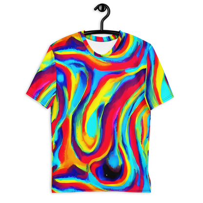 Men's Crew Neck T-Shirt - Stael Swirls