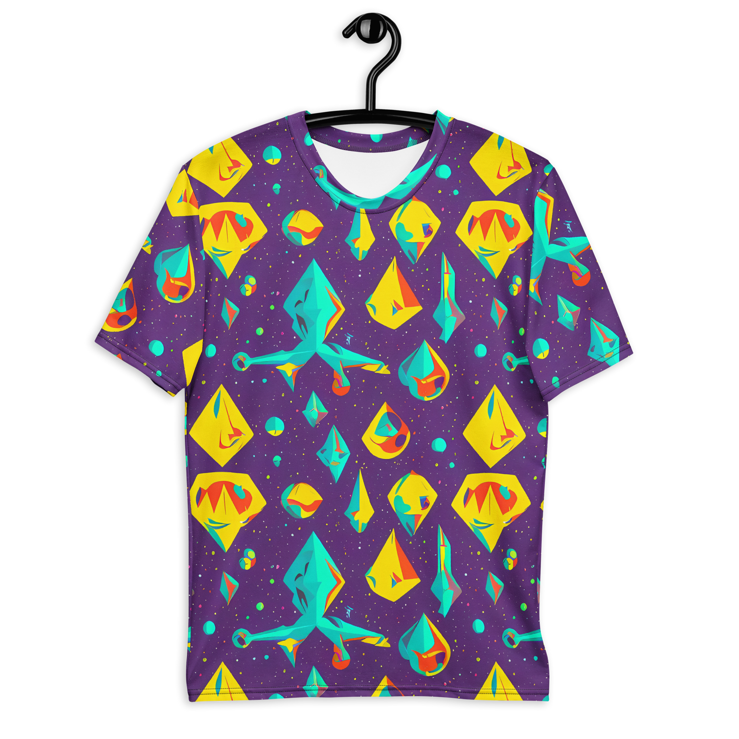 Men's Crew Neck T-Shirt - Cascading Prism