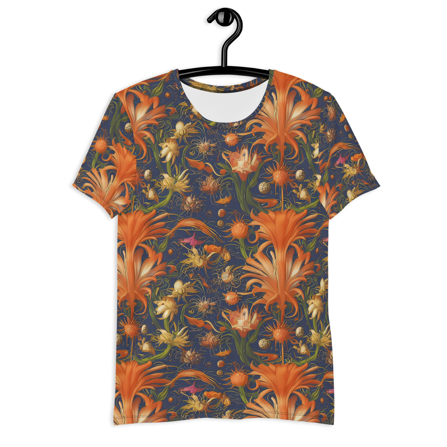 Men's Athletic T-Shirt - Stellar Blooms