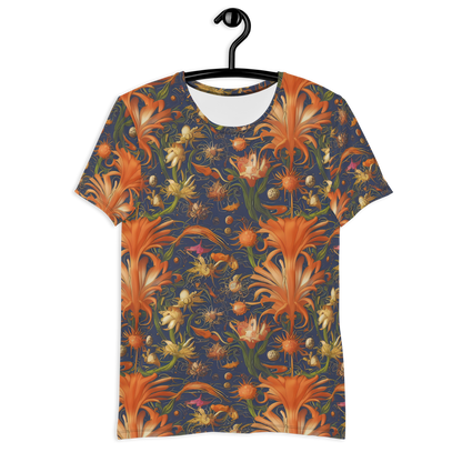 Men's Athletic T-Shirt - Stellar Blooms