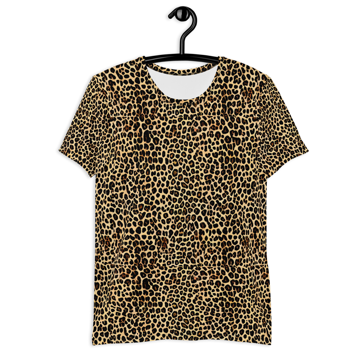 Men's Athletic T-Shirt - Cheetah Mosaic