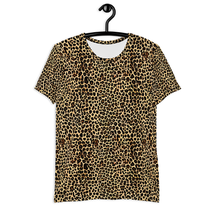 Men's Athletic T-Shirt - Cheetah Mosaic