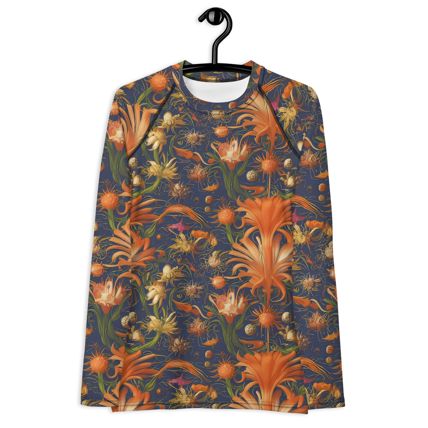 Women's Rash Guard - Stellar Blooms