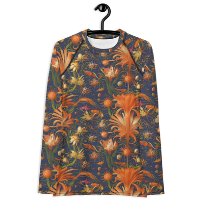 Women's Rash Guard - Stellar Blooms