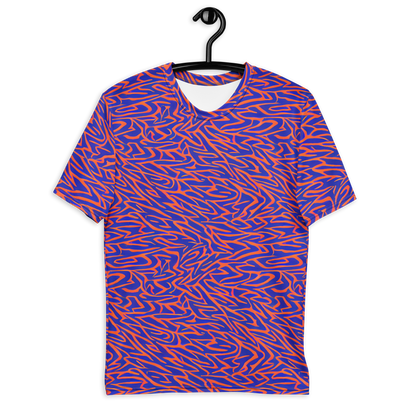 Men's Crew Neck T-Shirt - Sapphire Swirl