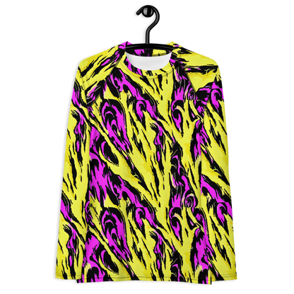 Women's Rash Guard - Neon Savanna