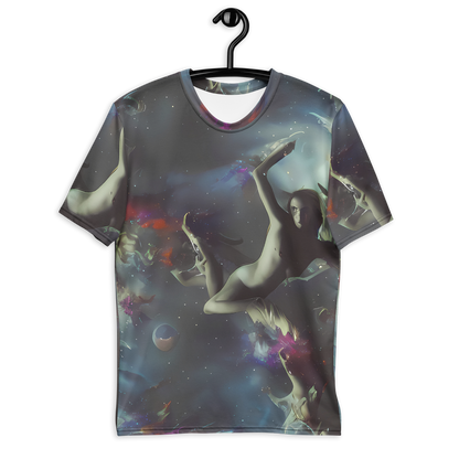 Men's Crew Neck T-Shirt - Cosmic Dancer