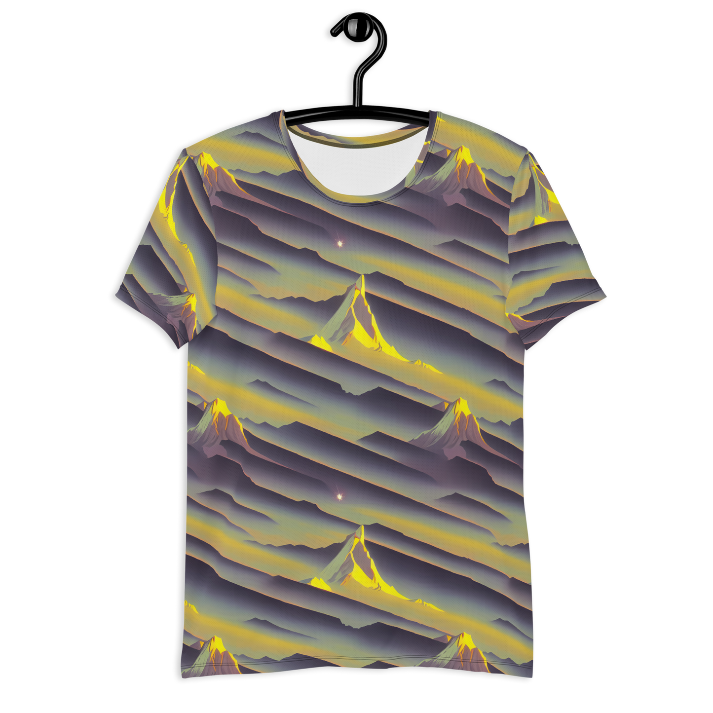 Men's Athletic T-Shirt - Surreal Summit