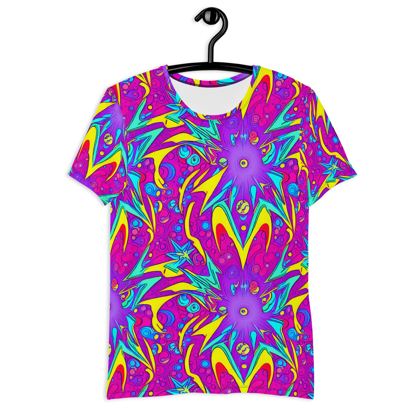 Men's Athletic T-Shirt - Nebula Radiance