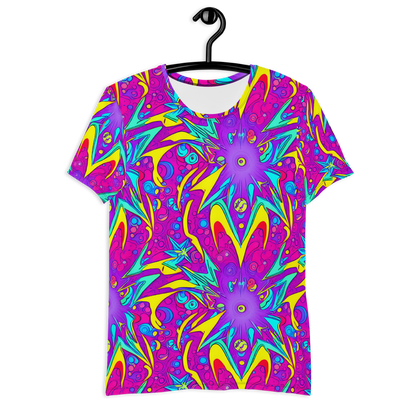 Men's Athletic T-Shirt - Nebula Radiance