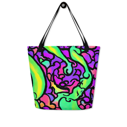 Large Tote Bag w/ Pocket - Kent's Crescendo