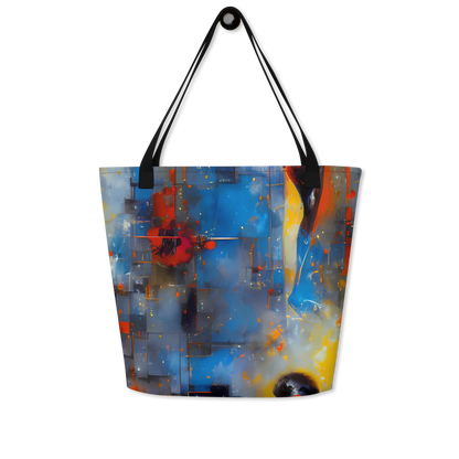 Large Tote Bag w/ Pocket - Neoblock Fusion