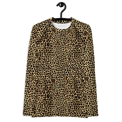 Women's Rash Guard - Cheetah Mosaic