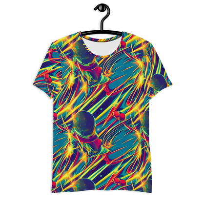Men's Athletic T-Shirt - Cosmic Inferno