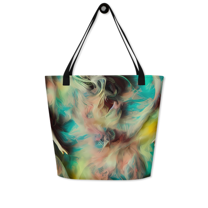 Large Tote Bag w/ Pocket - Enchanted Fusion