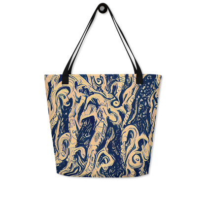 Large Tote Bag w/ Pocket - Doré Dreams