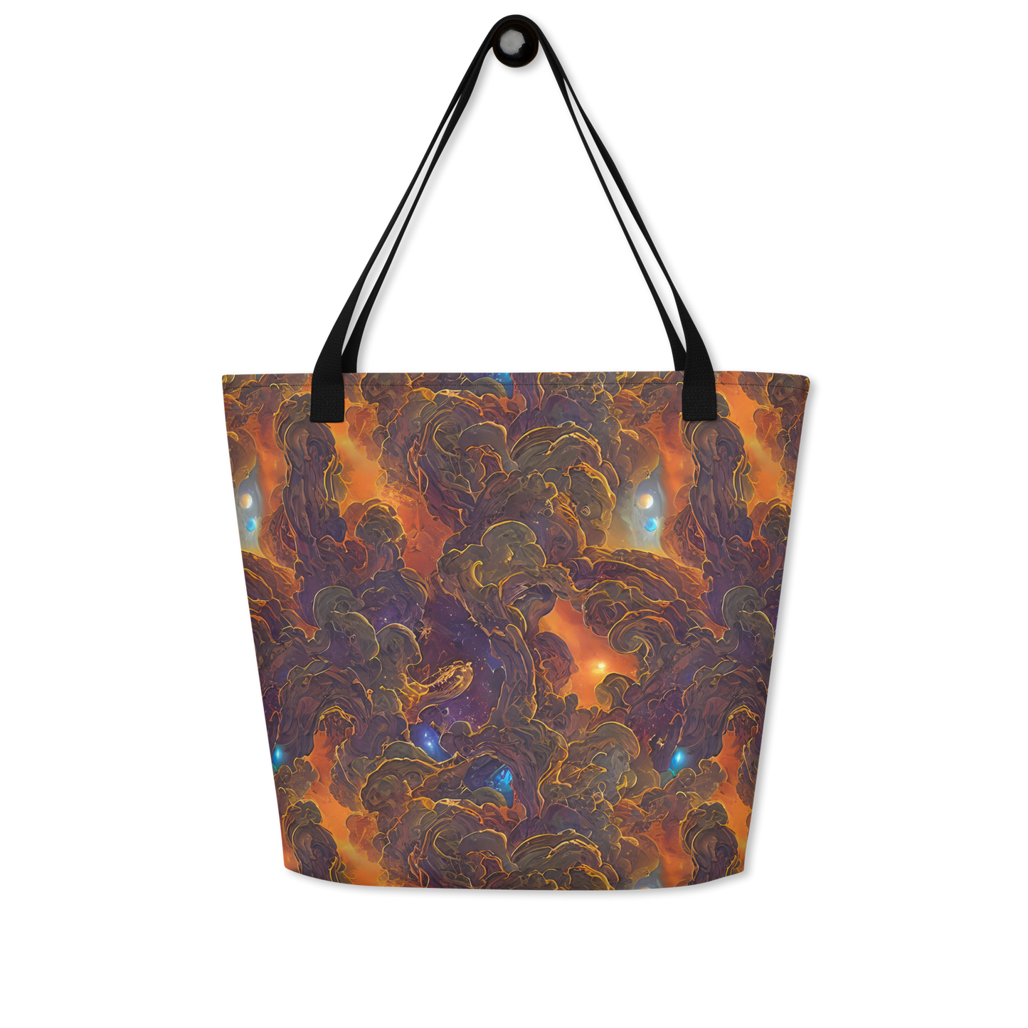 Large Tote Bag w/ Pocket - Pozzo Vortex