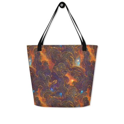 Large Tote Bag w/ Pocket - Pozzo Vortex