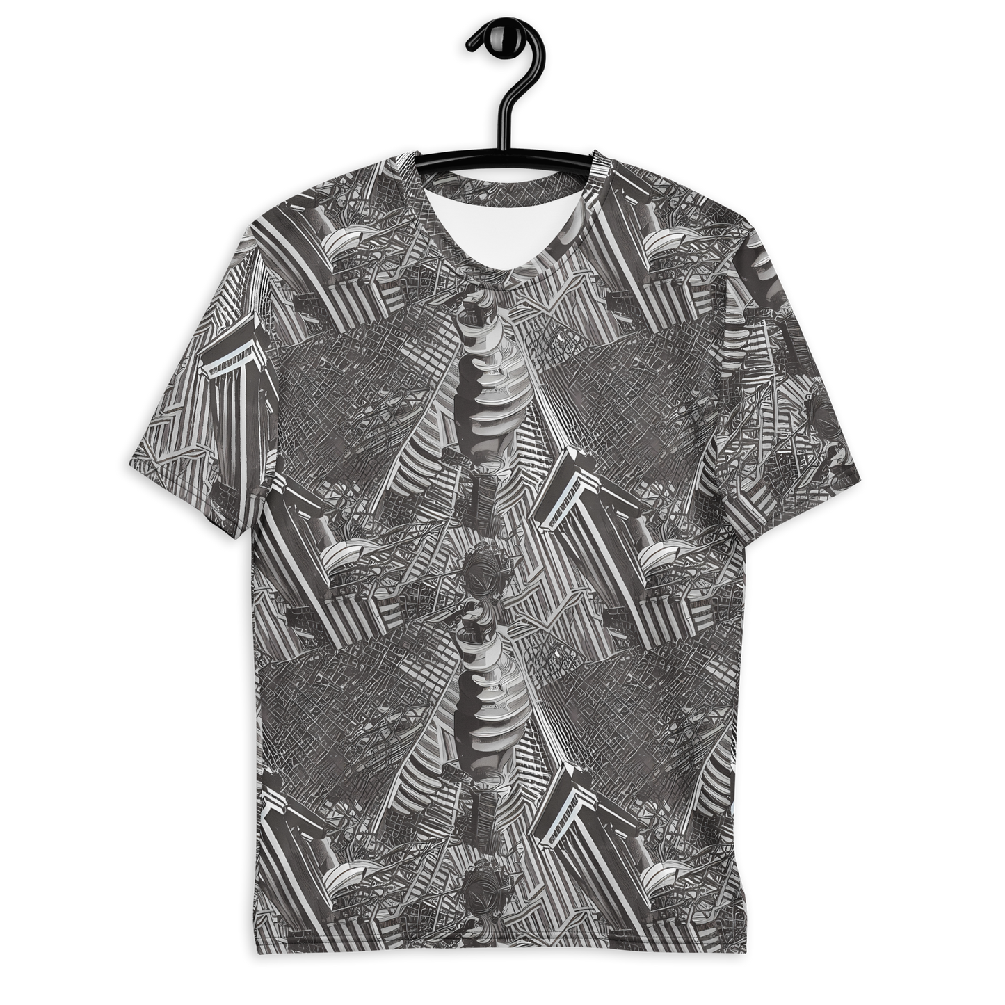 Men's Crew Neck T-Shirt - Piranesi's Web