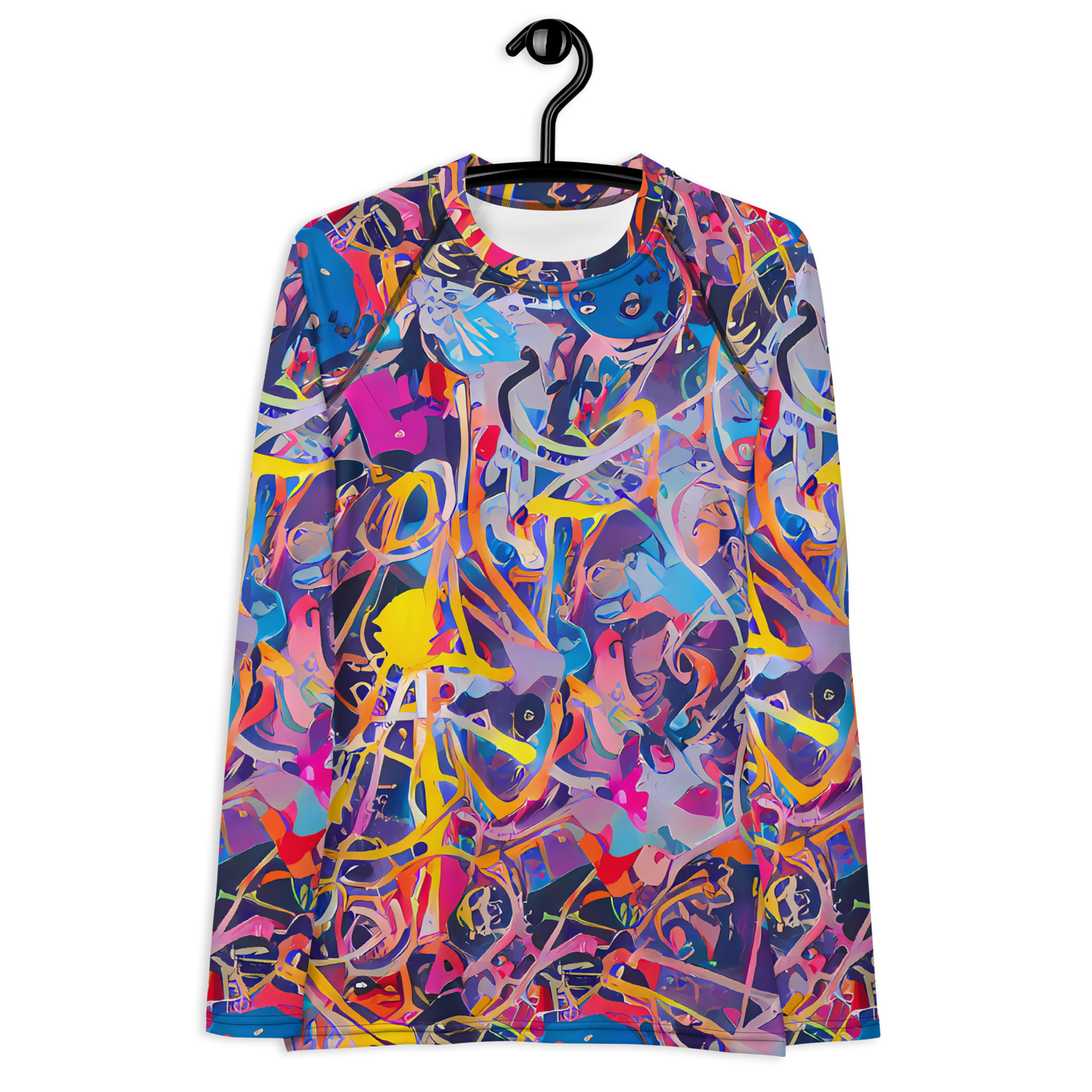 Women's Rash Guard - Vibrant Fusion