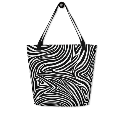 Large Tote Bag w/ Pocket - Vortex Veins