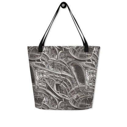 Large Tote Bag w/ Pocket - Piranesi's Dream