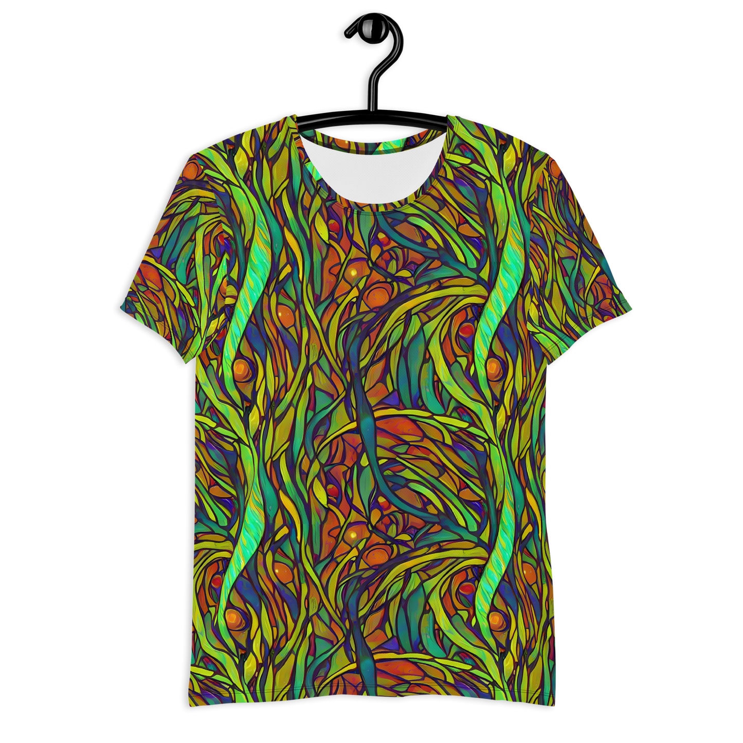 Men's Athletic T-Shirt - Cosmic Garden