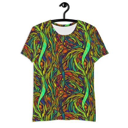 Men's Athletic T-Shirt - Cosmic Garden