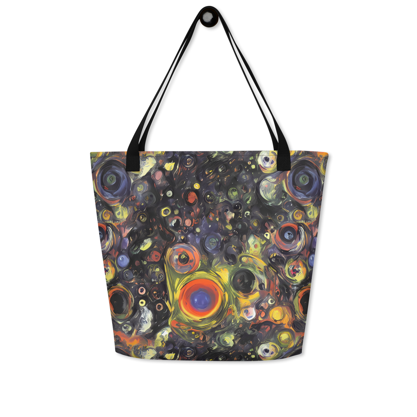 Large Tote Bag w/ Pocket - Stellar Spin