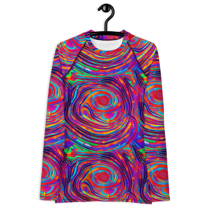 Women's Rash Guard - Quantum Spiral