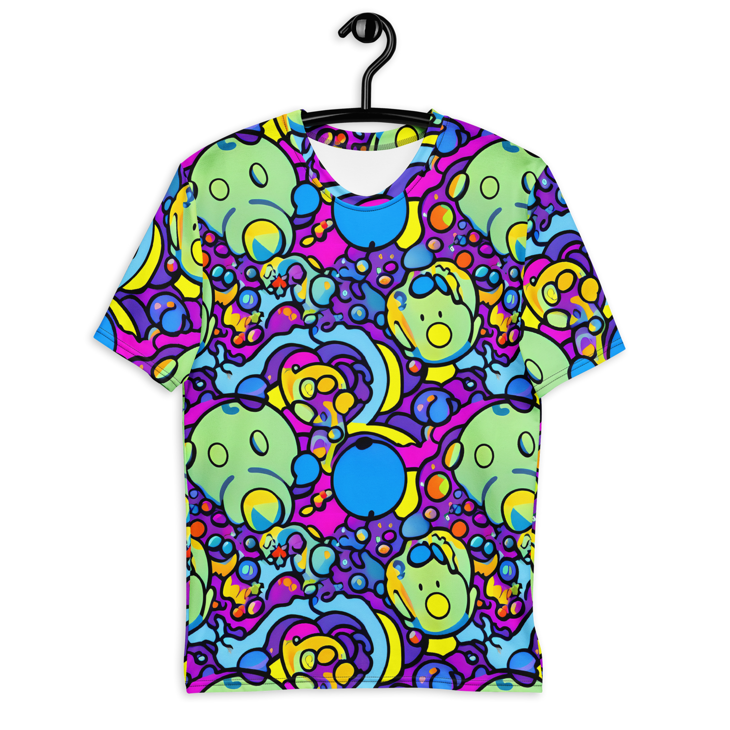 Men's Crew Neck T-Shirt - Enchanted Orbs