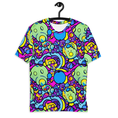 Men's Crew Neck T-Shirt - Enchanted Orbs