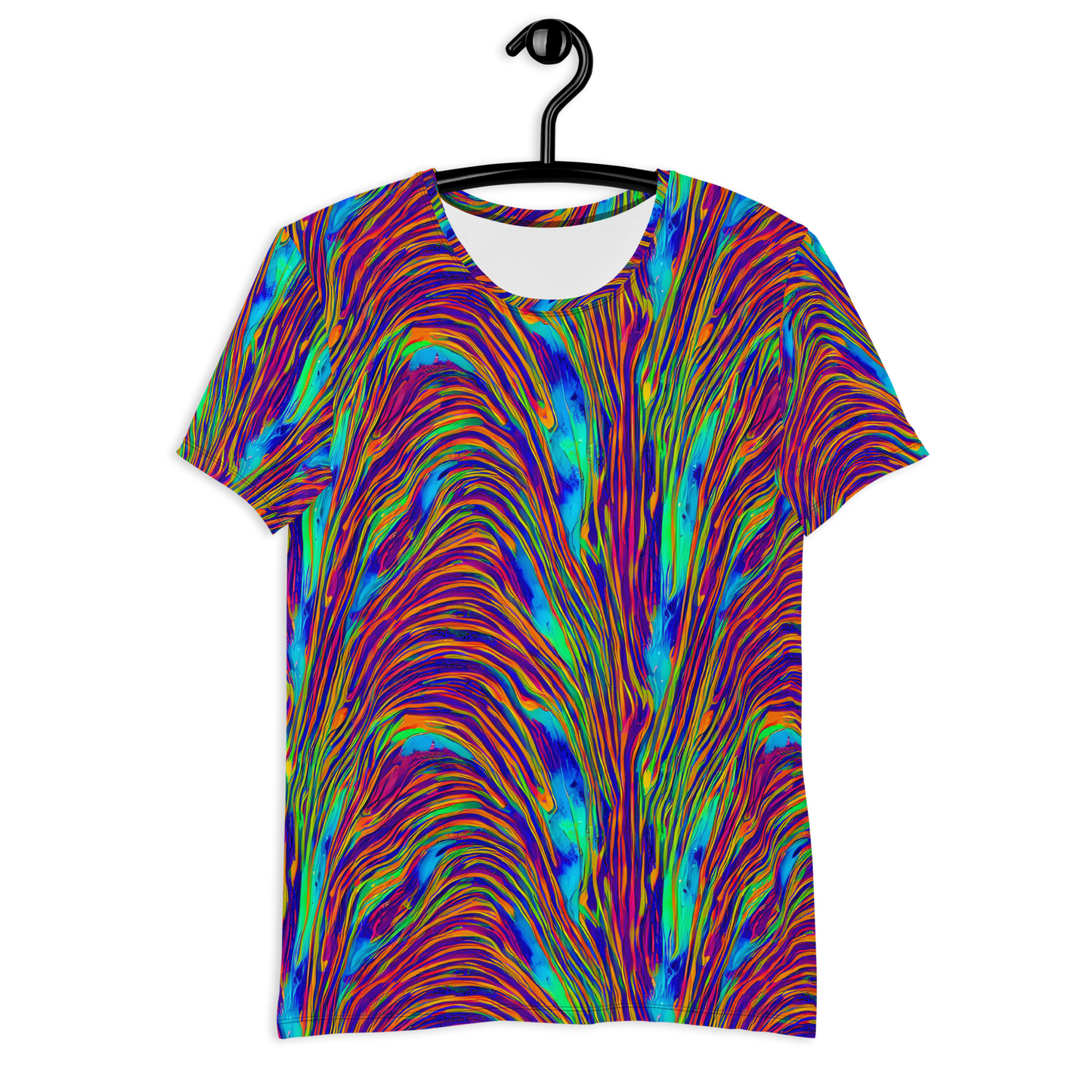 Men's Athletic T-Shirt - Lux Waves