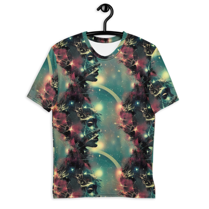 Men's Crew Neck T-Shirt - Galactic Serpent