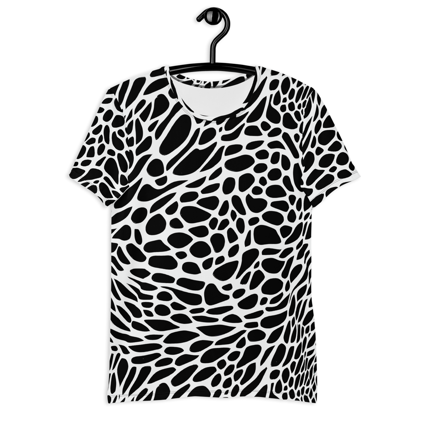 Men's Athletic T-Shirt - Monochrome Mystique