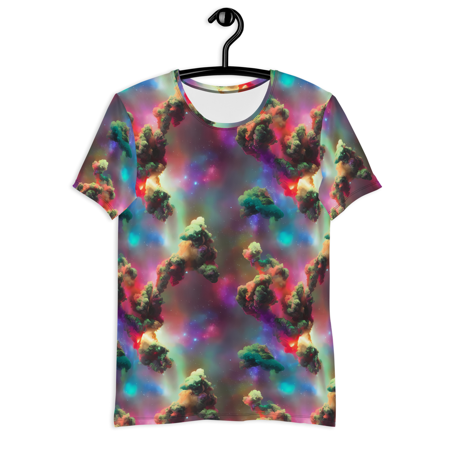 Men's Athletic T-Shirt - Nebula Dreams